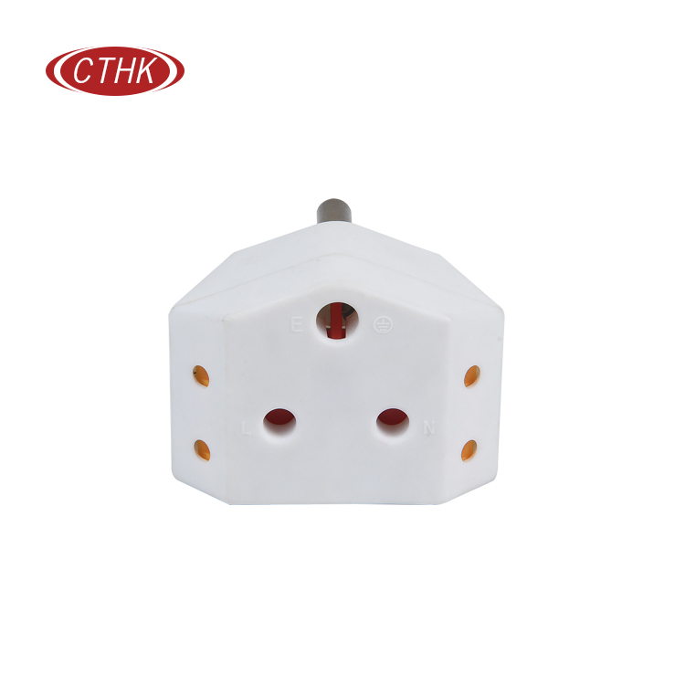 SA to EU 3 outlets conversion plug universal travel adaptor