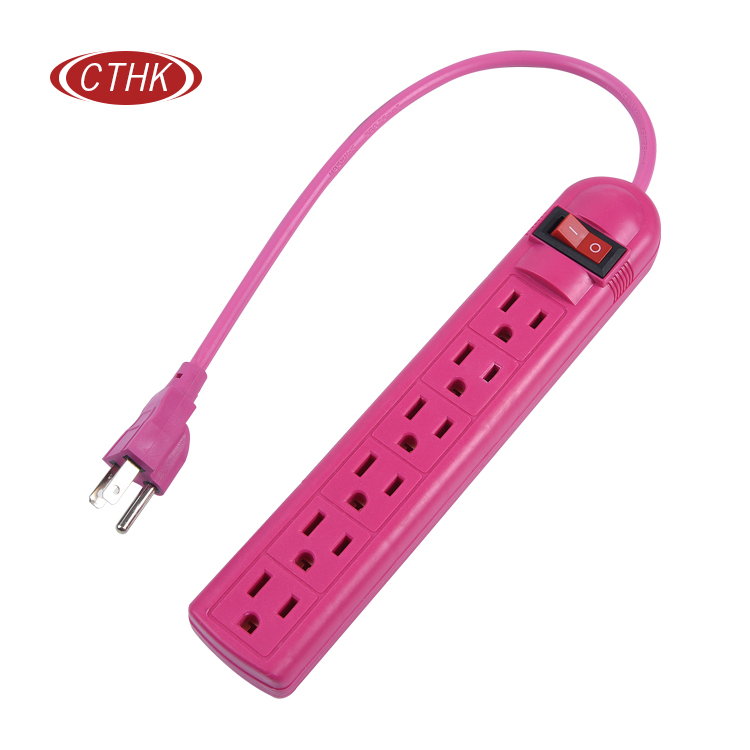 Colorful South America Power Strip