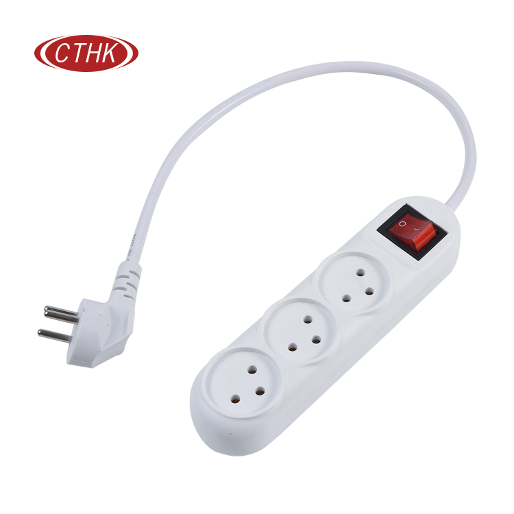 White Israel Power Strip