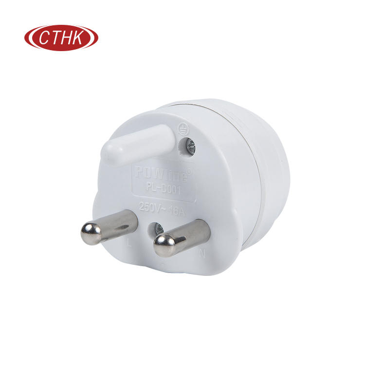 Converter For Converting South African Plugs Into European Plugs