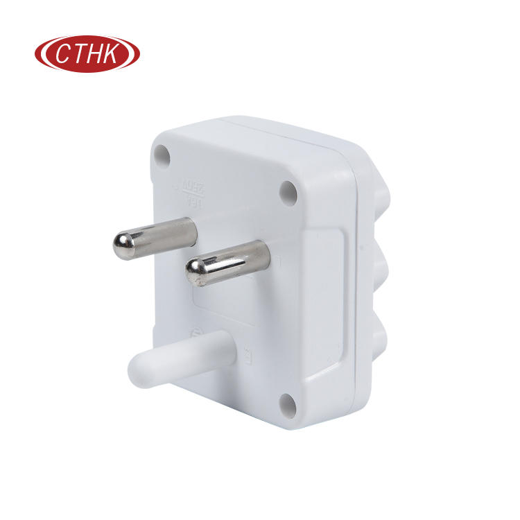 A Power Adaptor That Converts A South African Socket Into A European Sockets