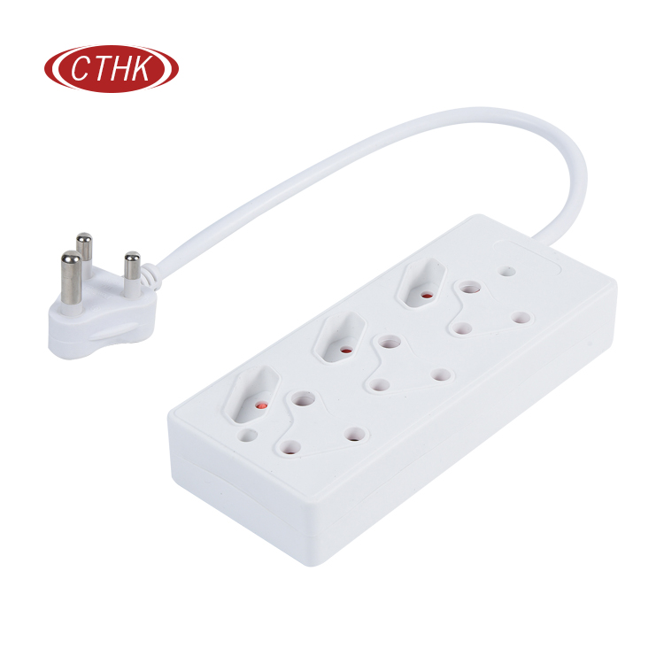 South Africa Power Strip With Six Sockets